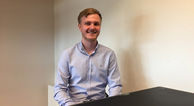 Welcome to Frederik, our newest trainee in Software Engineering